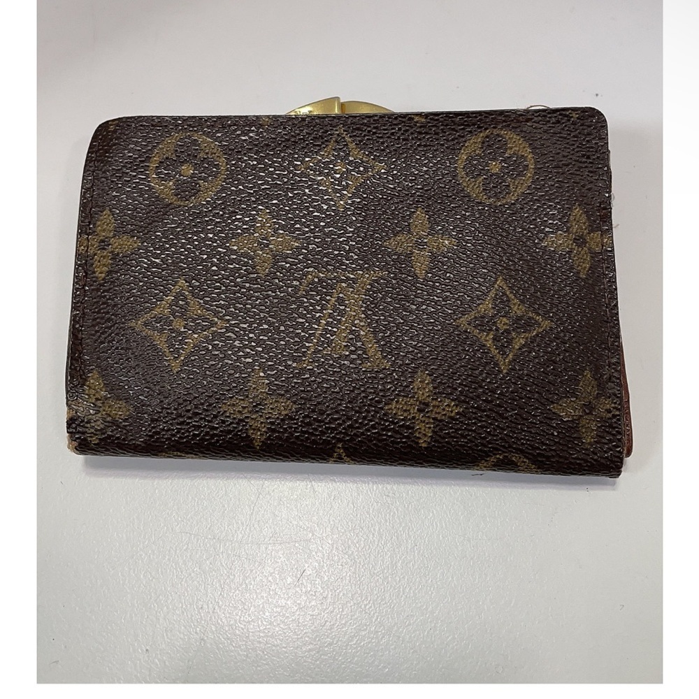 Louis Vuitton Brown Logo Monogram Wallet - Picture 8 of 10